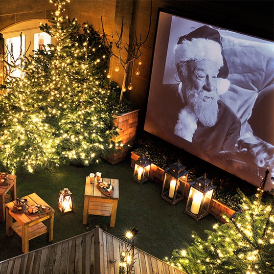 Rooftop Winter Cinema