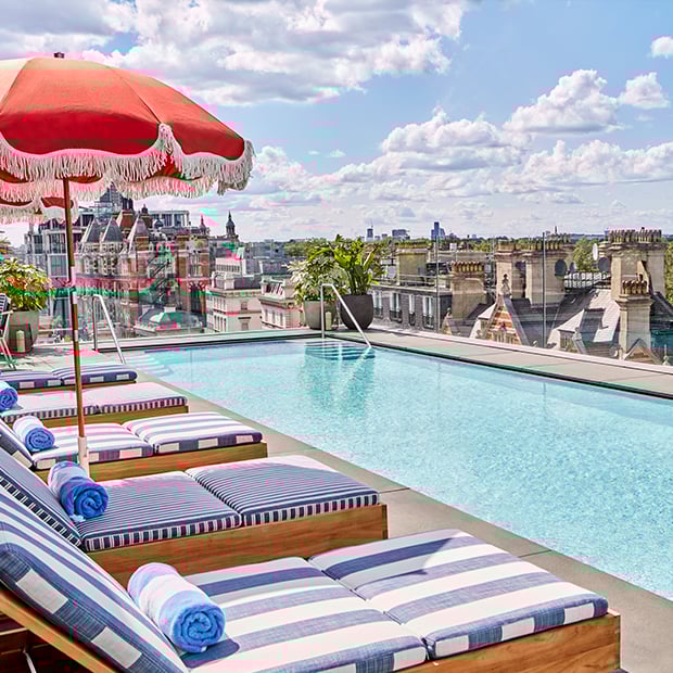The Berkeley Rooftop Pool & Bar, Knightsbridge The Berkeley